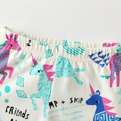 Autumn Arrival Baby Kids Girls Cartoon Pattern Cute Pants, MyKids-USA®, Trousers, MyKids-USA -  -  -  -  -  -  - 