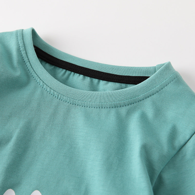 Spring and Autumn Boys Cartoon Pattern Long Sleeves Top and Plaid Pants Clothing Set, MyKids-USA®, Baby & Toddler Outfits, MyKids-USA -  -  -  -  -  -  - 