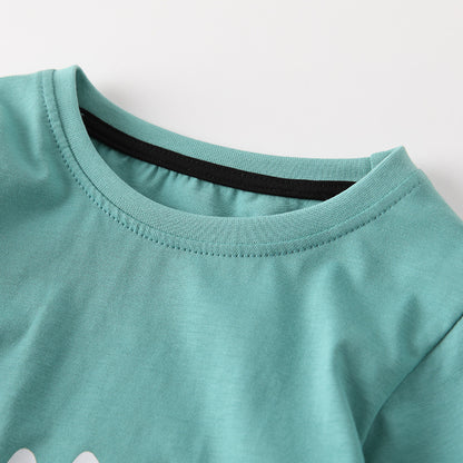 Spring and Autumn Boys Cartoon Pattern Long Sleeves Top and Plaid Pants Clothing Set, MyKids-USA®, Baby & Toddler Outfits, MyKids-USA -  -  -  -  -  -  - 