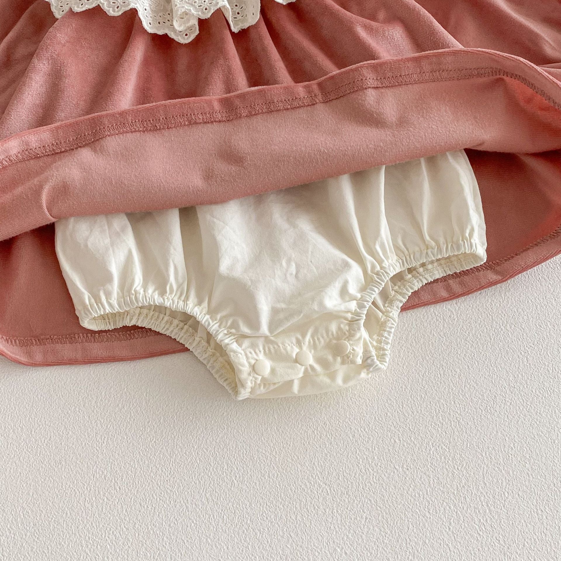 Autumn Arrival Baby Girls Long Sleeves Color Patchwork Dress Design Onesies, MyKids-USA®, Baby & Toddler Dresses, MyKids-USA -  -  -  -  -  -  - 