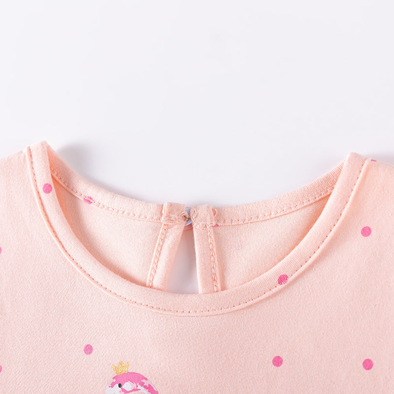 Autumn and Spring Arrival Cartoon Pattern Tulle Patchwork Long Sleeves Dress for Stylish Girls, MyKids-USA®, Baby & Toddler Dresses, MyKids-USA -  -  -  -  -  -  - 