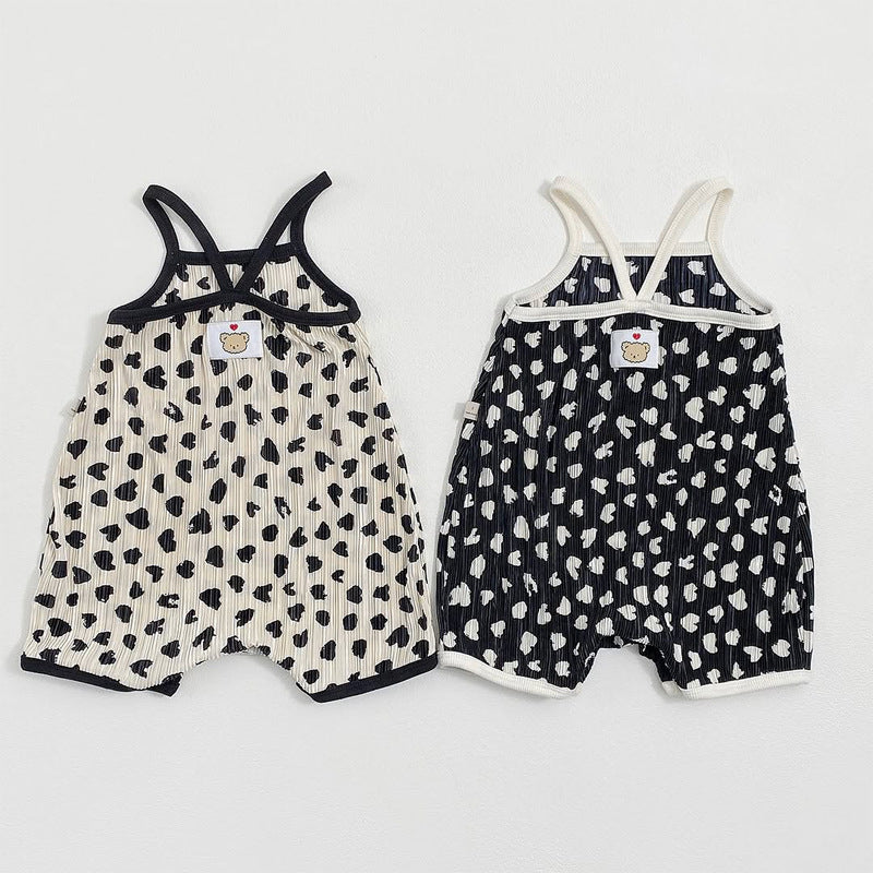 Summer Arrival Baby Sleeveless Hearts Pattern Rompers Bodysuits, MyKids-USA®, Baby & Children's One-Pieces, MyKids-USA -  -  -  -  -  -  - .