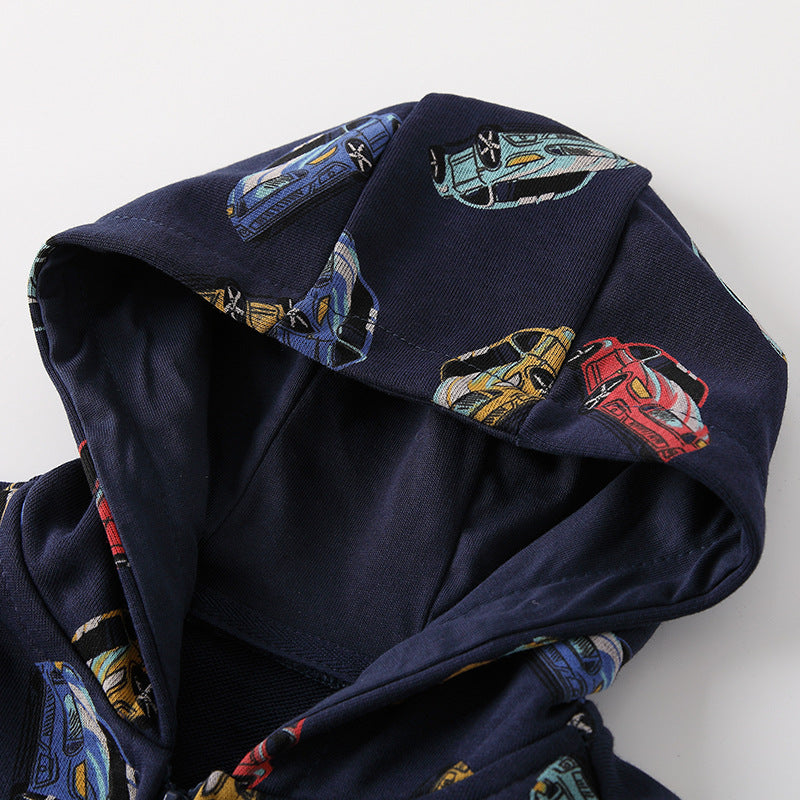 Arrival European and American Style Boys’ Racing Cars Pattern Coat with Long Sleeves, MyKids-USA®, Baby & Toddler Coats & Jackets, MyKids-USA -  -  -  -  -  -  - .