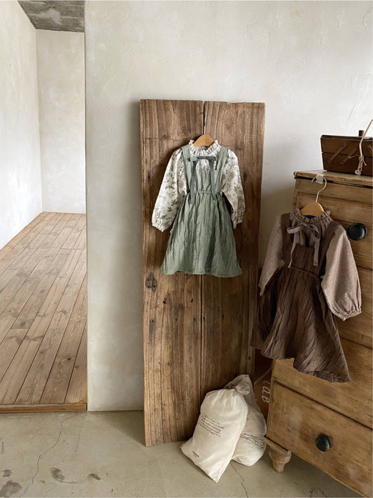 Baby Girls Solid Color Vintage Camisole Princess Dress, MyKids-USA®, Baby & Toddler Dresses, MyKids-USA -  -  -  -  -  -  - 