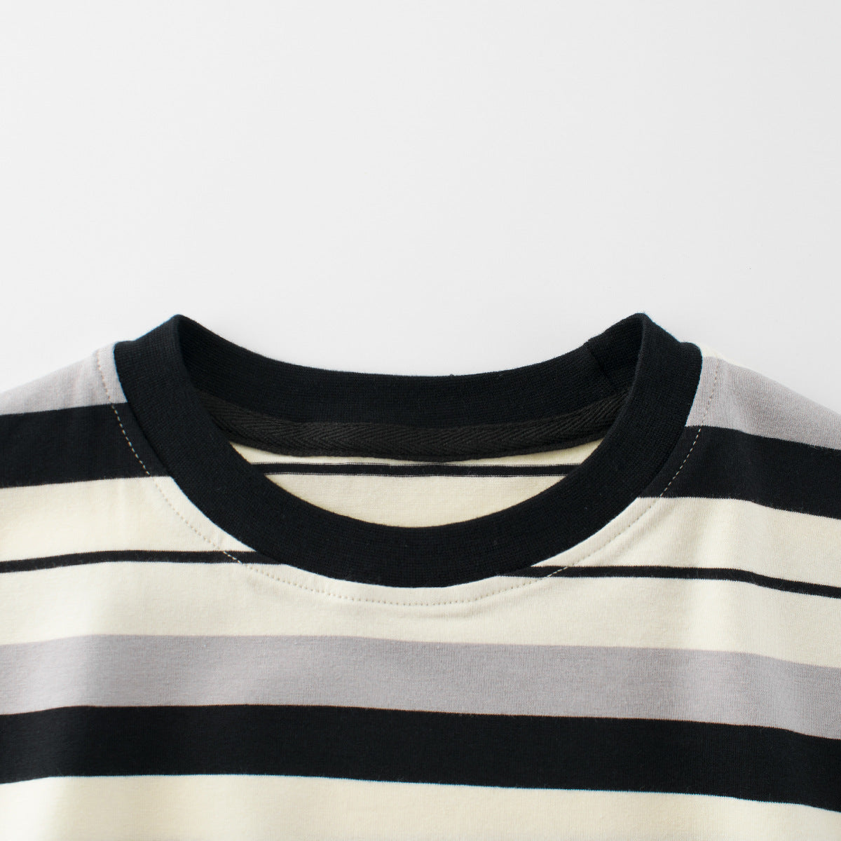 Summer Arrival Kids’ Striped Pattern T-shirt in European and American Style, MyKids-USA®, Baby & Toddler Tops, MyKids-USA -  -  -  -  -  -  - 