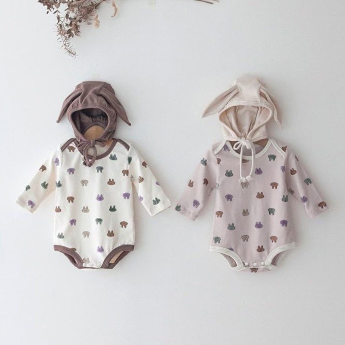 Arrival Autumn and Spring Baby Unisex Simple Rabbits Pattern Long Sleeves Bodysuit, MyKids-USA®, Bodysuits, MyKids-USA -  -  -  -  -  -  - .