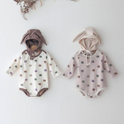 Arrival Autumn and Spring Baby Unisex Simple Rabbits Pattern Long Sleeves Bodysuit, MyKids-USA®, Bodysuits, MyKids-USA -  -  -  -  -  -  - .