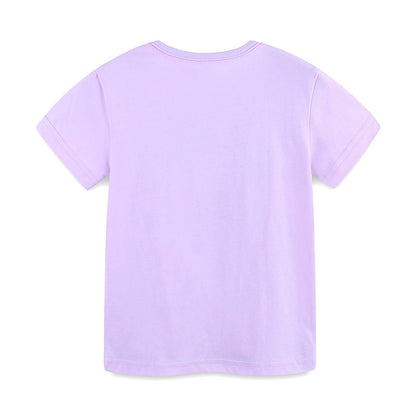 Summer Girls’ Ice-cream Cartoon Pattern T-shirt in European and American Style, MyKids-USA®, Baby & Toddler Tops, MyKids-USA -  -  -  -  -  -  - 