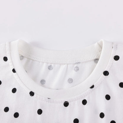 Spring and Autumn Girls Rainbow Cartoon Pattern Long Sleeves Top and Black Pants Clothing Set, MyKids-USA®, Baby & Toddler Outfits, MyKids-USA -  -  -  -  -  -  - 