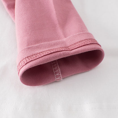 Spring Baby Kids Girls Animals Cartoon Print Long Sleeves Crew Neck Color Patchwork Top, MyKids-USA®, Shirts, MyKids-USA -  -  -  -  -  -  - .