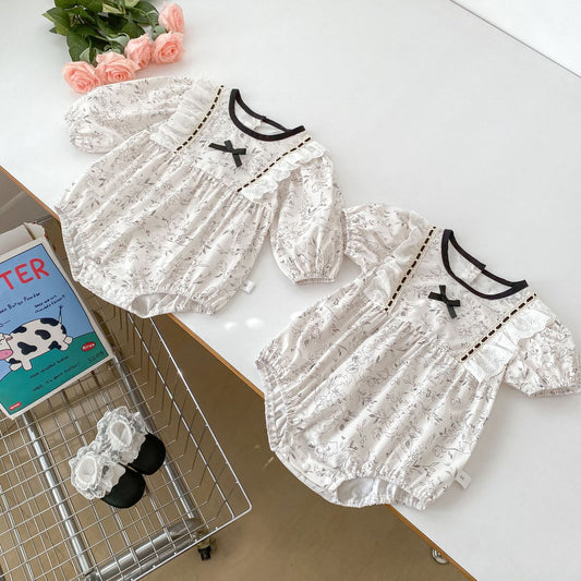 Spring/Summer Arrival Baby Girls Long/Short Sleeves Floral Print bodysuit Bodysuits, MyKids-USA®, Baby One-Pieces, MyKids-USA -  -  -  -  -  -  - .