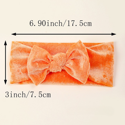 Soft Baby Hairband with Solid Color Bow, MyKids-USA®, Hair Pins, Claws & Clips, MyKids-USA -  -  -  -  -  -  - .