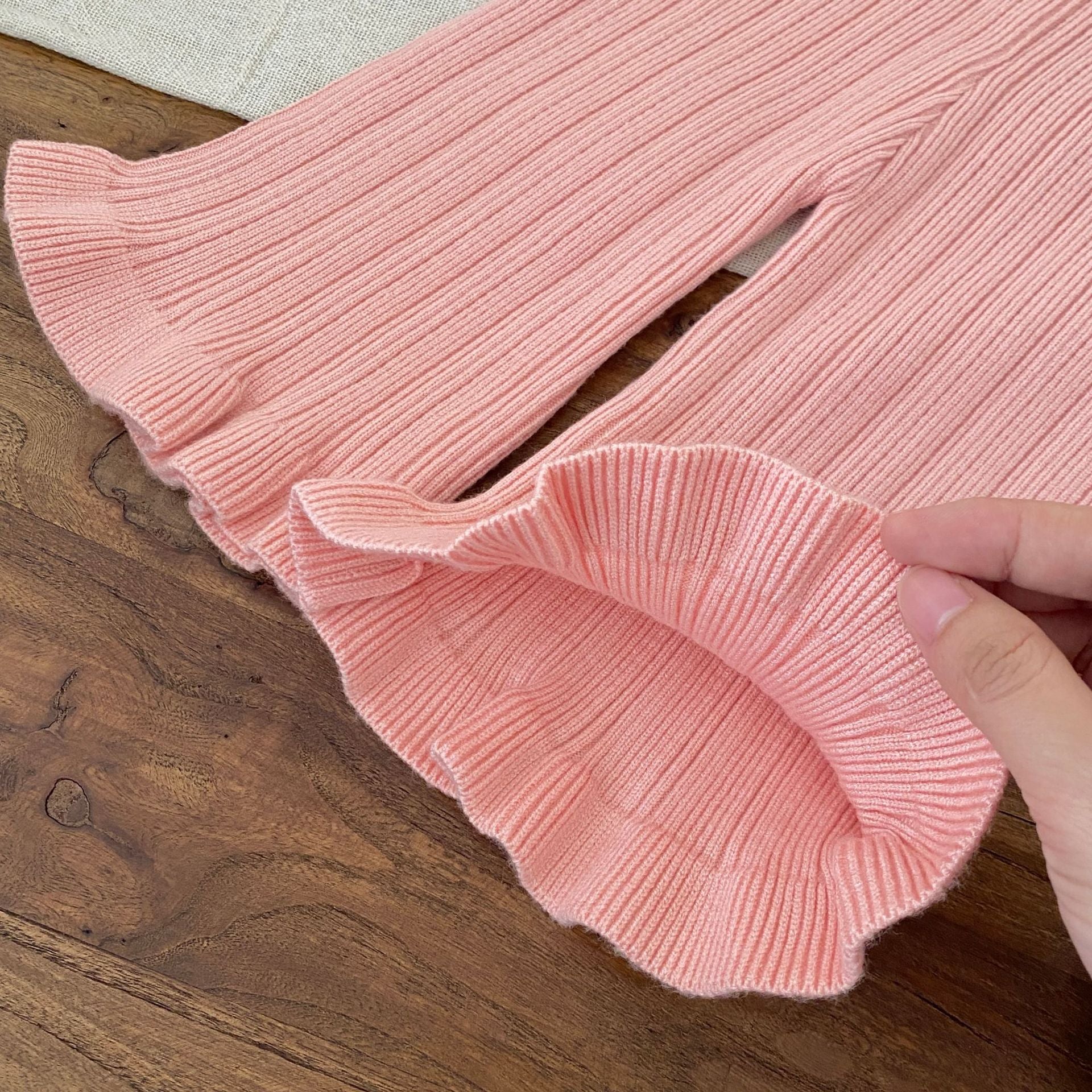 Winter and Autumn Baby Kids Girls Long Sleeves Knitted Cardigan and Flared Pants Knitted Clothing Set, MyKids-USA®, Baby & Toddler Outfits, MyKids-USA -  -  -  -  -  -  - 