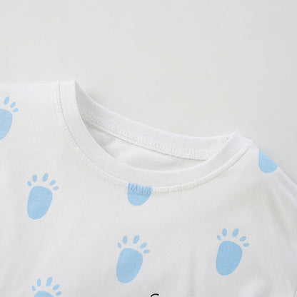 Dinosaur Pattern Baby Boy Casual Comfy Shirt