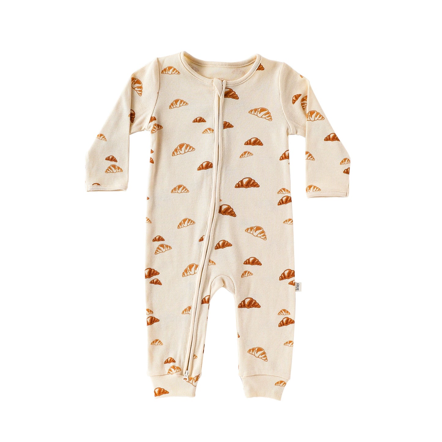 Autumn Arrival Baby Unisex Long Sleeves Casual Geometric Pattern Zip-up Rompers, MyKids-USA®, Baby One-Pieces, MyKids-USA - Size/Age - 66 (3-6M) - Color - Apricot -  -  - TR2509022132-A