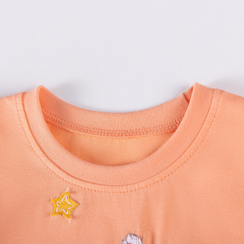 Autumn and Spring Arrival Animals Cartoon and Dots Pattern Tulle Patchwork Long Sleeves Dress for Stylish Girls, MyKids-USA®, Baby & Toddler Dresses, MyKids-USA -  -  -  -  -  -  - 