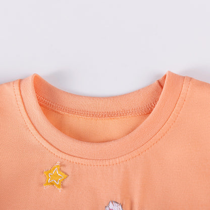 Autumn and Spring Arrival Animals Cartoon and Dots Pattern Tulle Patchwork Long Sleeves Dress for Stylish Girls, MyKids-USA®, Baby & Toddler Dresses, MyKids-USA -  -  -  -  -  -  - 