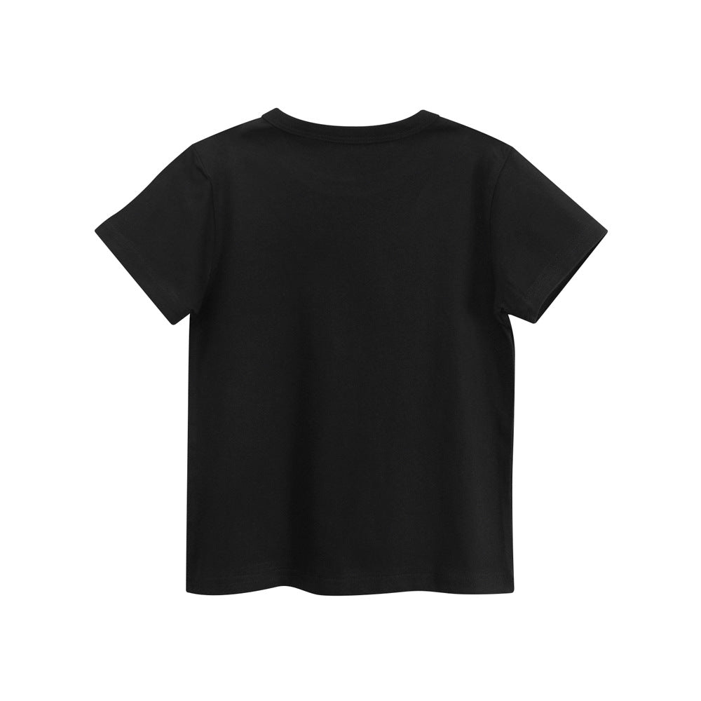 Summer Boys’ Animals Cartoon and Letters Pattern T-shirt in European and American Style, MyKids-USA®, Baby & Toddler Tops, MyKids-USA -  -  -  -  -  -  - 