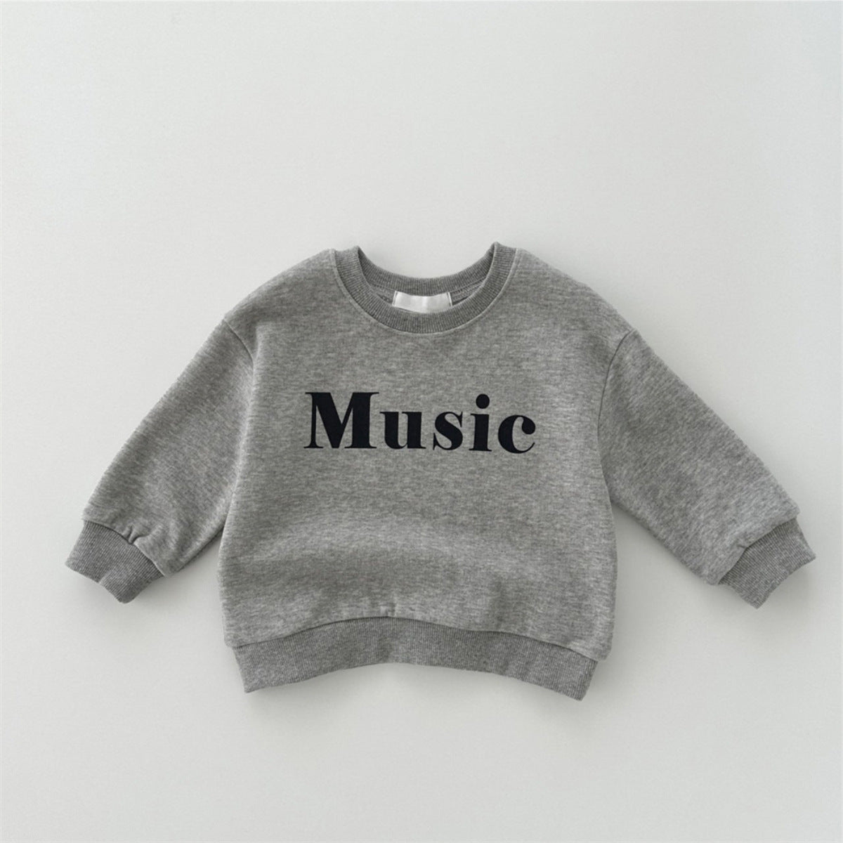 Arrival Spring and Autumn Baby Kids Unisex Letters Pattern Pullover, MyKids-USA®, Sweatshirts, MyKids-USA - Size/Age - 66 (3-6M) - Color - Grey -  -  - TR2601222152-A.
