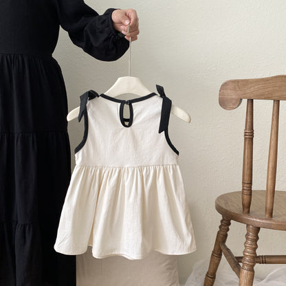 Summer Arrival Color Patchwork Sleeveless Flowers Pattern Dress for Stylish Girls, MyKids-USA®, Baby & Toddler Dresses, MyKids-USA -  -  -  -  -  -  - .