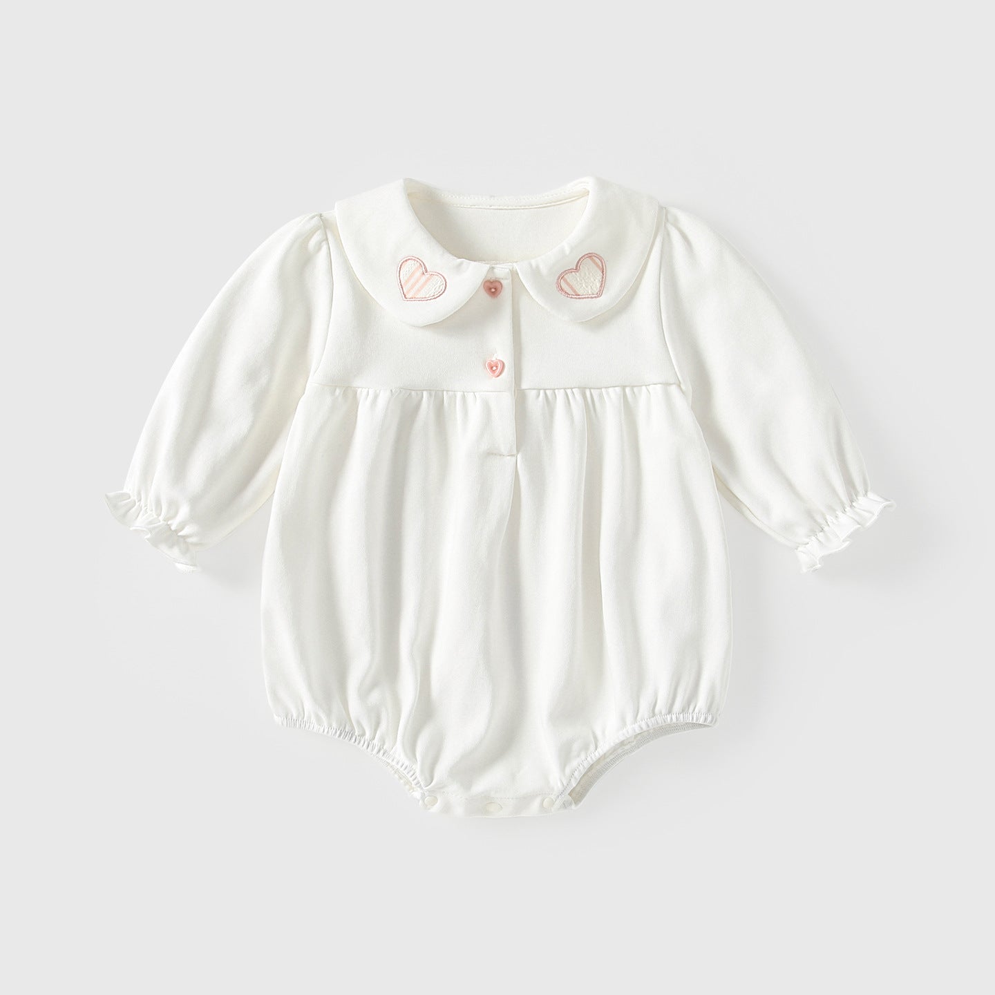 Arrival Spring Baby Girls Hearts Embroidery Long Sleeves Onesies with Striped Sleeveless Dress Clothing Set, MyKids-USA®, Baby & Toddler Outfits, MyKids-USA -  -  -  -  -  -  - .