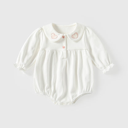 Arrival Spring Baby Girls Hearts Embroidery Long Sleeves Onesies with Striped Sleeveless Dress Clothing Set, MyKids-USA®, Baby & Toddler Outfits, MyKids-USA -  -  -  -  -  -  - .