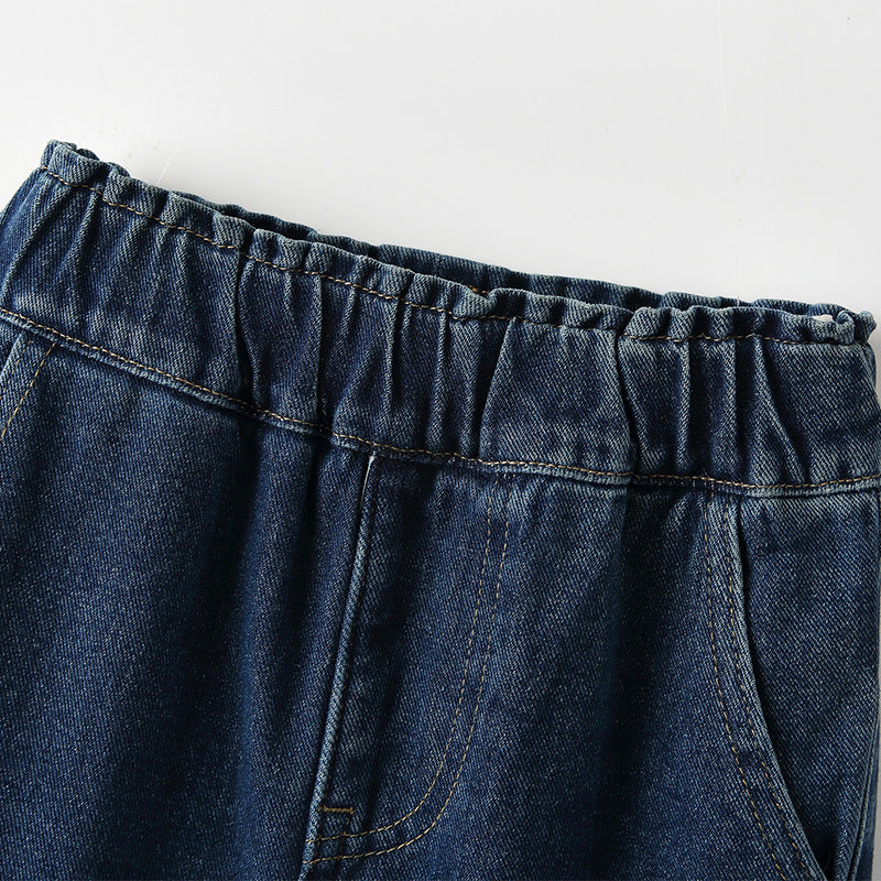 Arrival Autumn Baby Kids Girls Cartoon Pattern Denim Pants, MyKids-USA®, Jeans, MyKids-USA -  -  -  -  -  -  - 