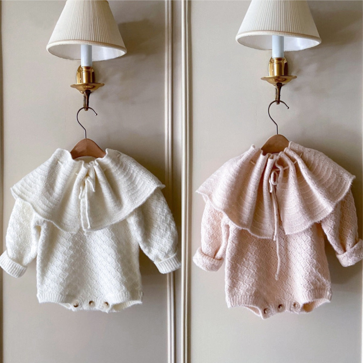 Arrival Winter and Spring Baby Girls Casual Simple Argyle Pattern Knitted Long Sleeves Bodysuit, MyKids-USA®, Baby One-Pieces, MyKids-USA -  -  -  -  -  -  - .