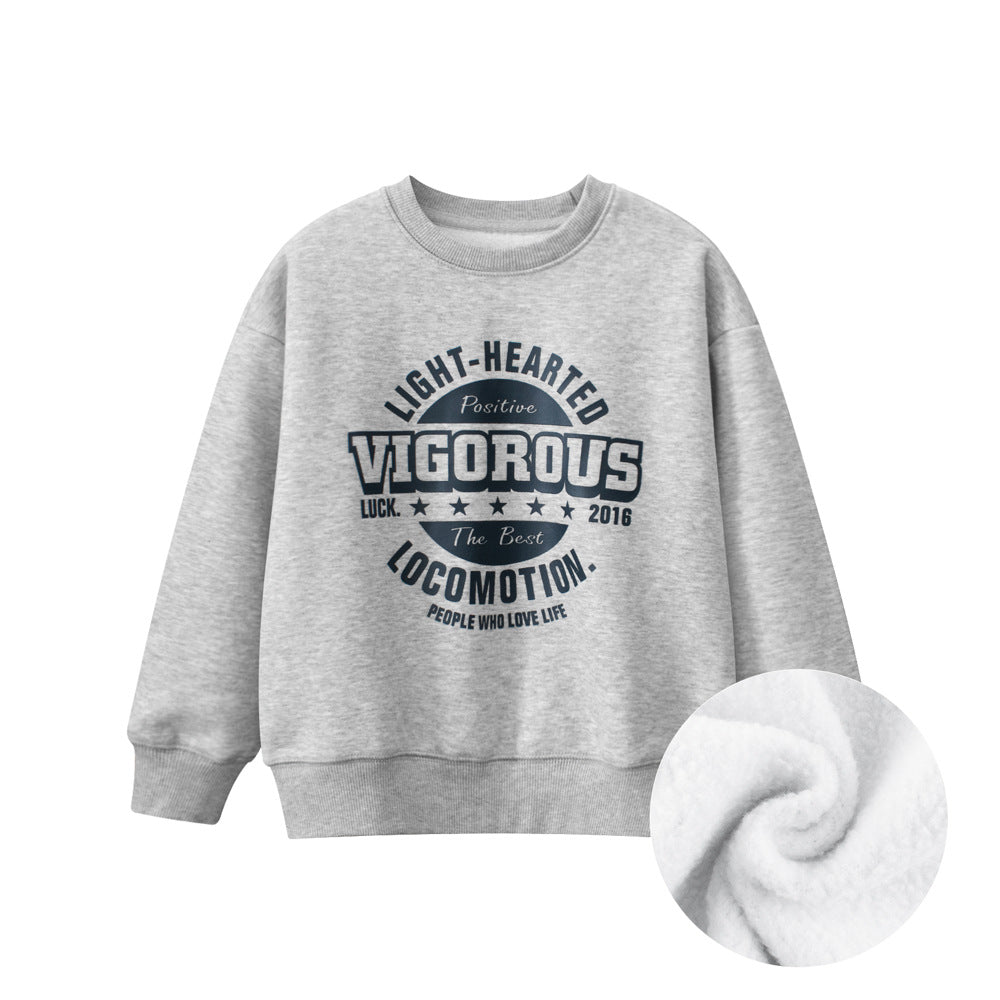T-shirt Long 'Love This Life' Gris Positivité - Taille L, Occasion Très Bon état