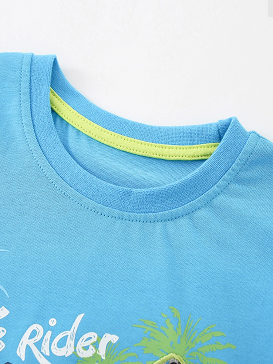 Summer Hot Selling Baby Kids Boys Short Sleeves Cars Pattern T-shirt and Plaid Shorts Clothing Set, MyKids-USA®, Baby & Children's Outfits, MyKids-USA -  -  -  -  -  -  - .