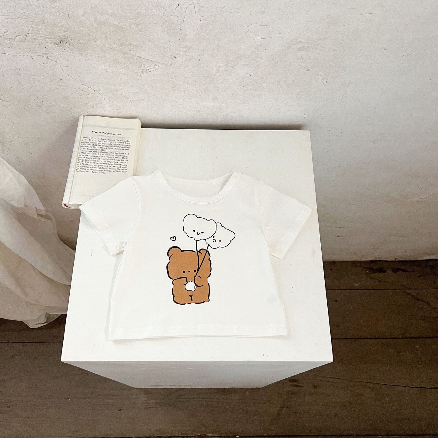 Summer Baby Kids Girls Comfortable Rabbit Cartoon T-Shirt And Shorts Clothing Set