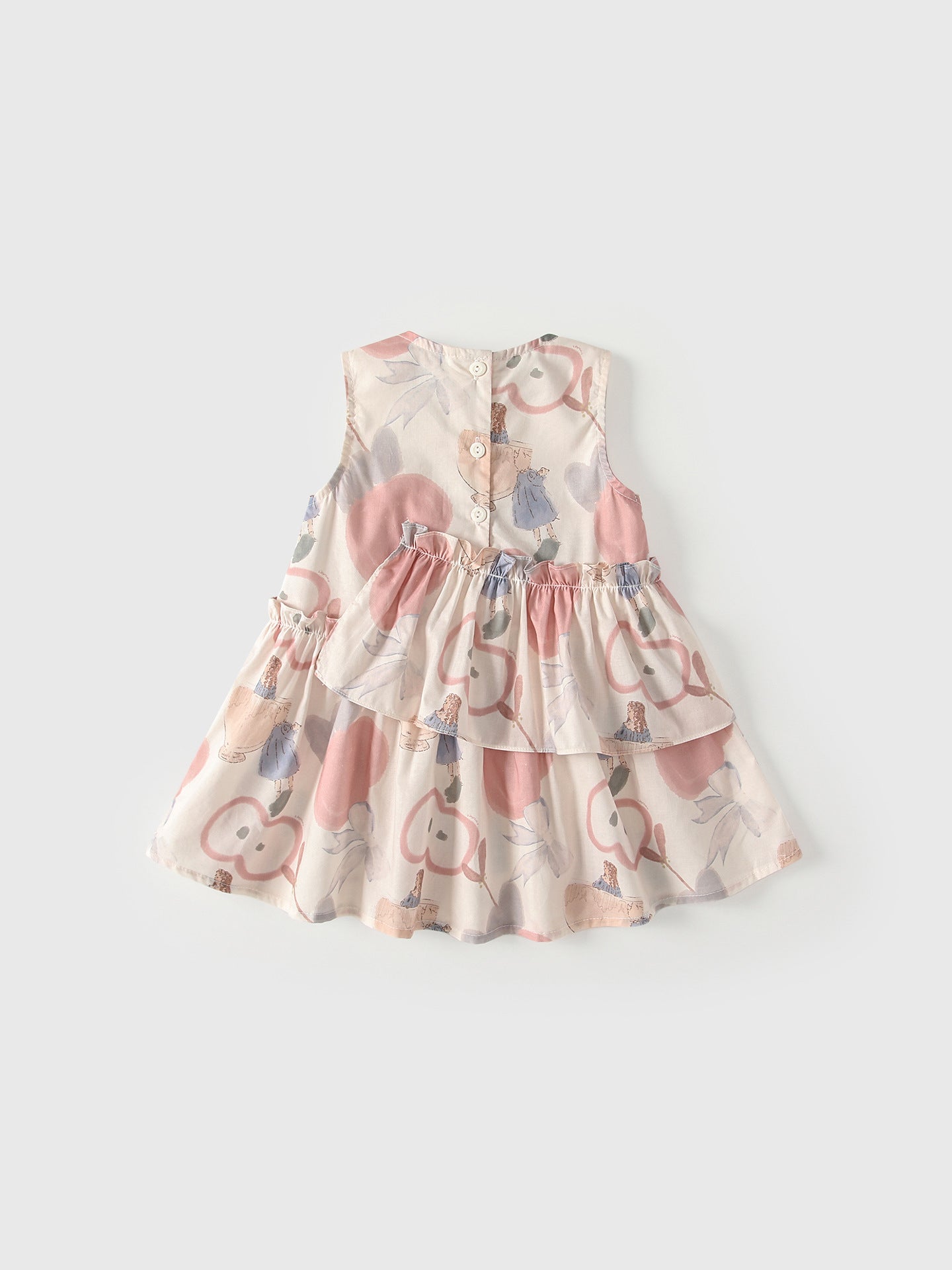 Summer Arrival Sleeveless Cartoon Pattern Dress for Stylish Girls, MyKids-USA®, Baby & Children's Dresses, MyKids-USA -  -  -  -  -  -  - .