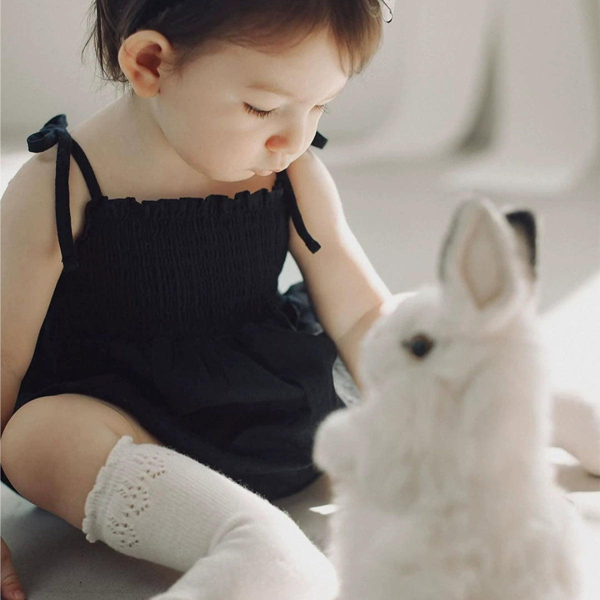 Summer Arrival Baby Girls Cute Solid Color Black Sleeveless Strap Onesies, MyKids-USA®, Baby One-Pieces, MyKids-USA -  -  -  -  -  -  - 