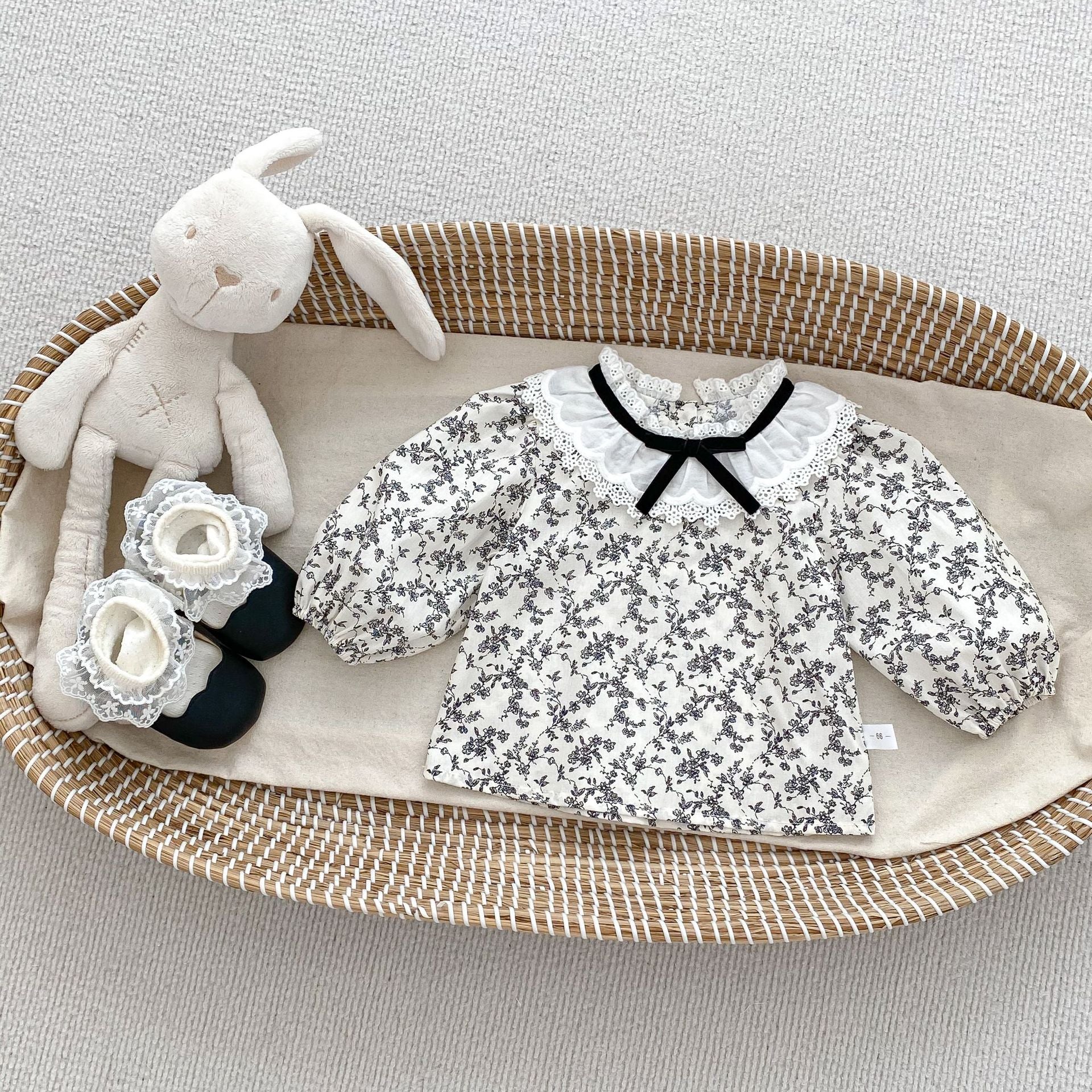 Arrival Spring Girls Long Sleeves Butterfly-Bows/Floral Pattern Top and Overalls Onesies Set Clothing Set, MyKids-USA®, Baby One-Pieces, MyKids-USA -  -  -  -  -  -  - 