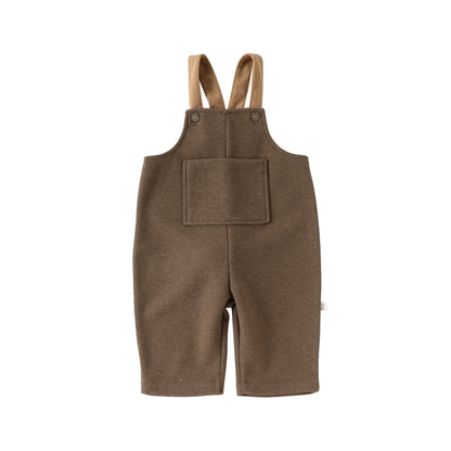 Winter and Spring Arrival Baby Unisex Sleeveless Color Patchwork Rompers Overalls, MyKids-USA®, Baby One-Pieces, MyKids-USA - Size/Age - 80 (9-12M) - Color - Brown -  -  - TR2512271022-B.