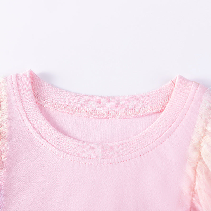 Summer Hot Selling Baby Kids Girls Short Sleeves Mermaid Pattern T-shirt and Colorful Skirt Clothing Set, MyKids-USA®, Baby & Toddler Outfits, MyKids-USA -  -  -  -  -  -  - .