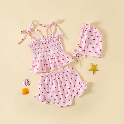 Arrival Girls’ Hearts Pattern Swimwear Set, MyKids-USA®, Baby & Toddler Swimwear, MyKids-USA -  -  -  -  -  -  - .
