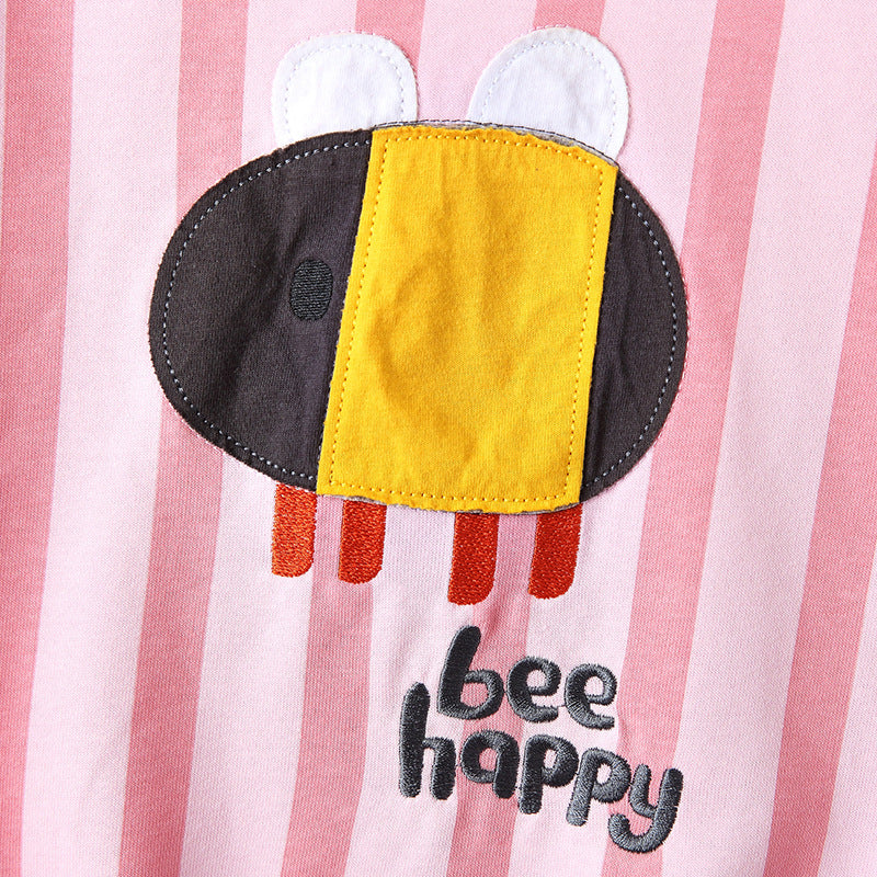 Spring and Autumn Girls Striped and Letters Pattern Long Sleeves Pullover and Pants Cartoon Clothing Set, MyKids-USA®, Baby & Toddler Outfits, MyKids-USA -  -  -  -  -  -  - 