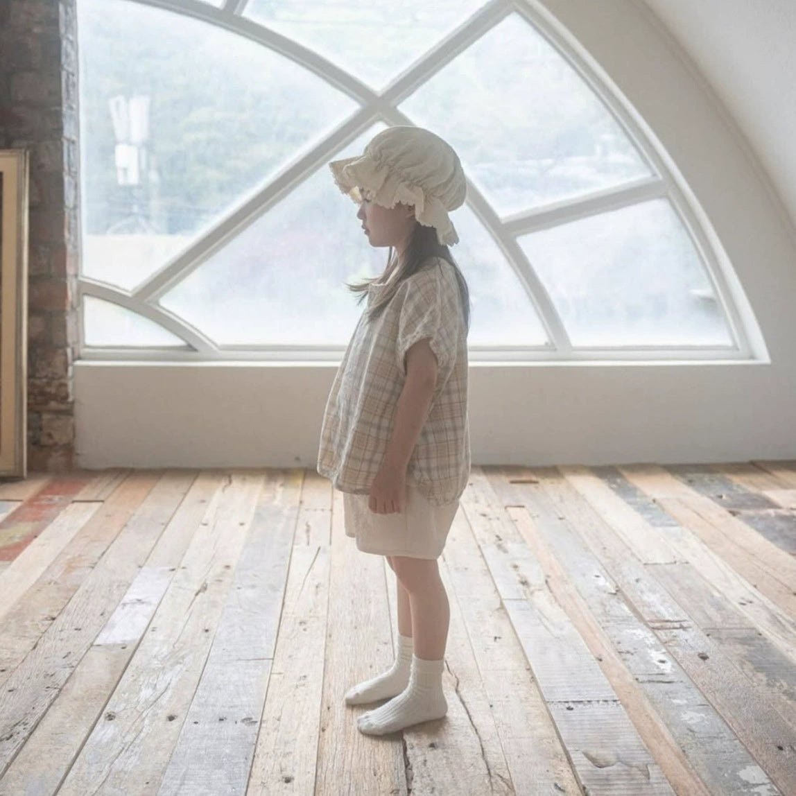 Summer High Quality Baby Kids Girls Short Sleeves Casual Plaid Pattern T-shirt, MyKids-USA®, T-Shirts, MyKids-USA -  -  -  -  -  -  - 