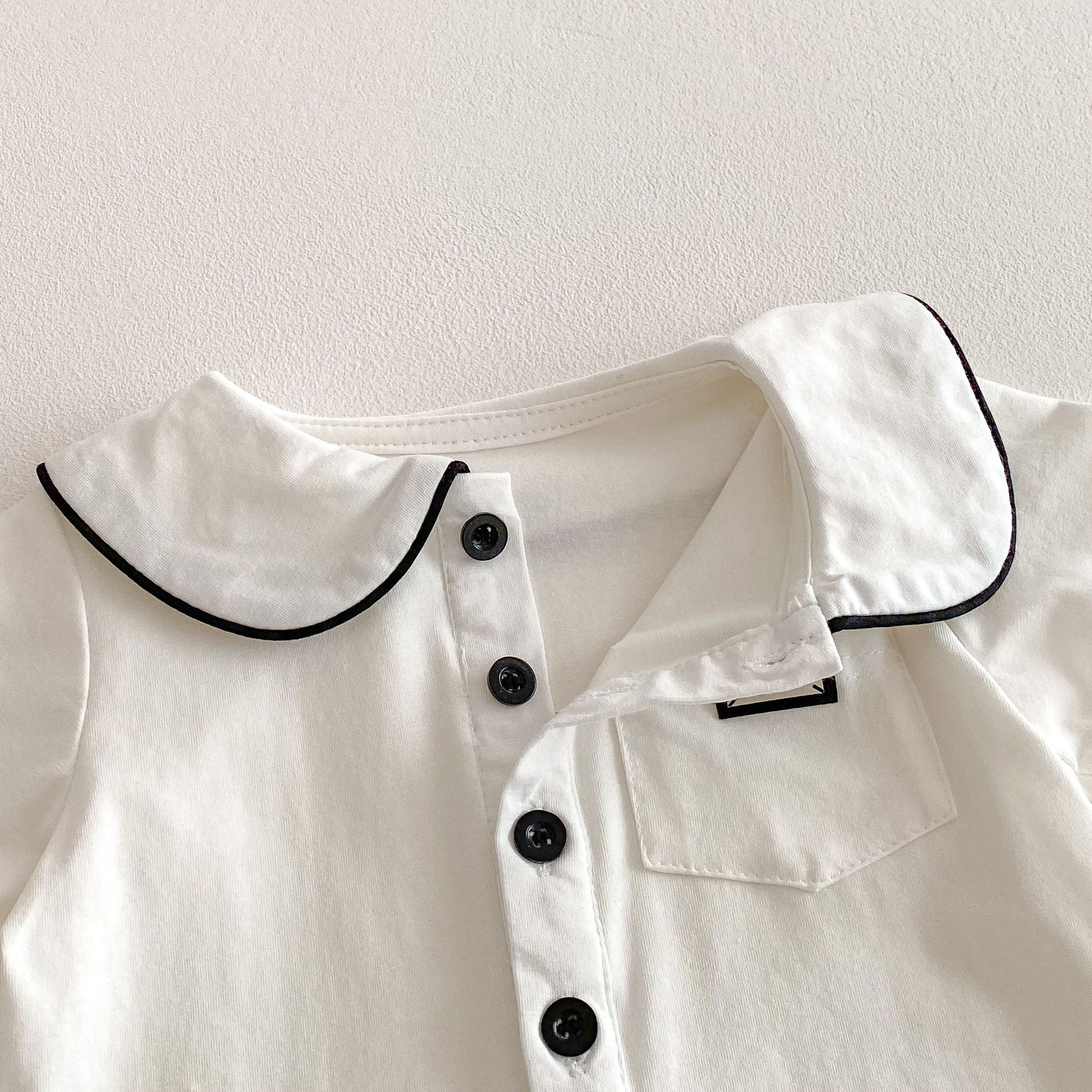 Summer Arrival Baby Unisex Color Patchwork Short Sleeves Onesies, MyKids-USA®, Baby One-Pieces, MyKids-USA -  -  -  -  -  -  - 