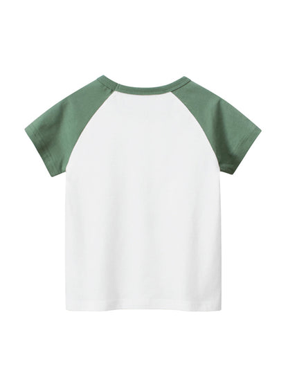 Summer Boys’ Letters Pattern T-shirt in European and American Style, MyKids-USA®, T-Shirts, MyKids-USA -  -  -  -  -  -  - .