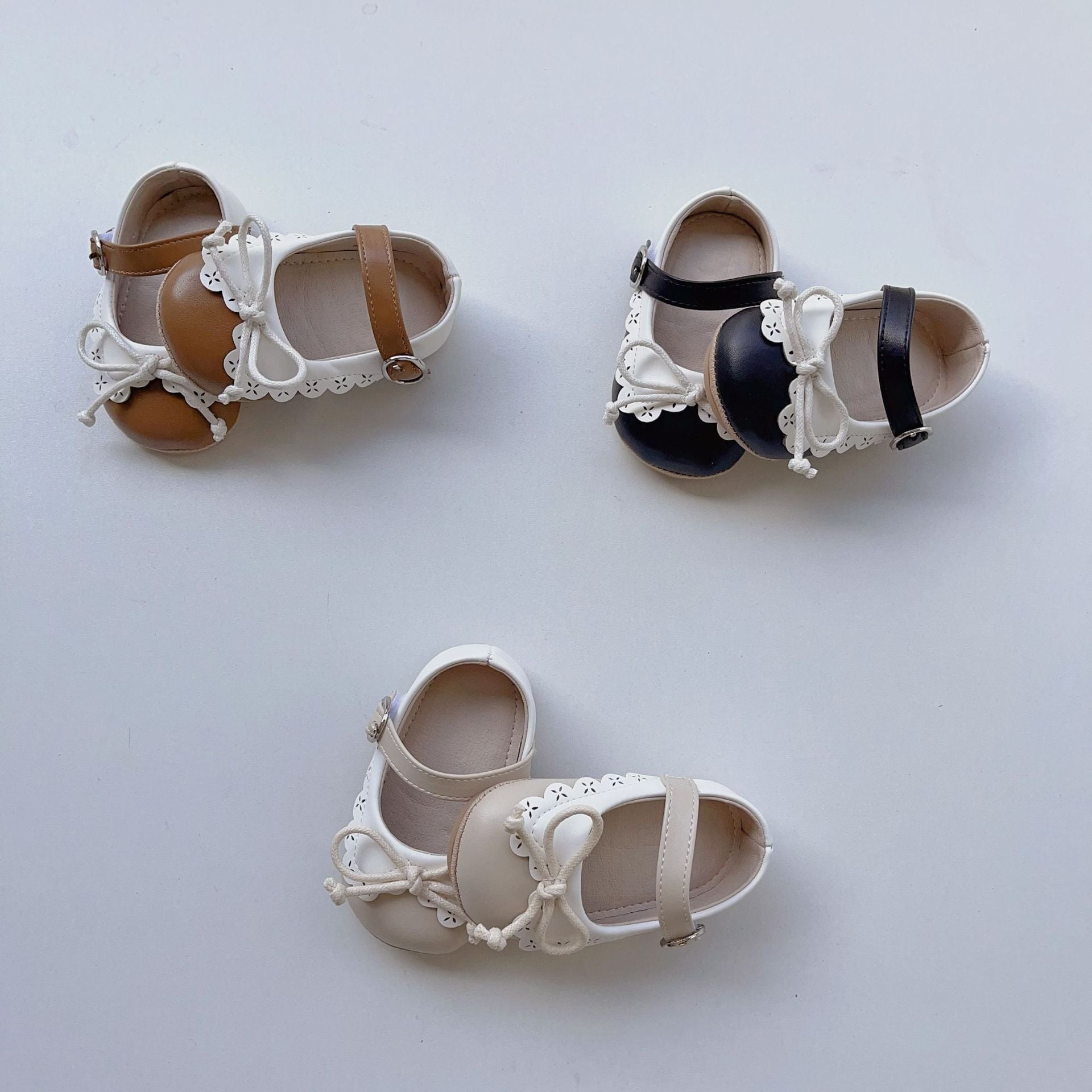 Summer Baby Girl Shoelace Bow Toddler Soft-Sole Anti-Slip Walking Shoes, MyKids-USA®, Shoes, MyKids-USA -  -  -  -  -  -  - 