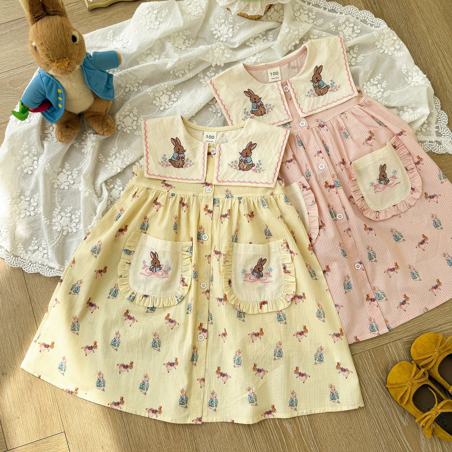 Summer Arrival Baby Girls Sleeveless Vintage Animals Cartoon Pattern Dress, MyKids-USA®, Baby & Children's Dresses, MyKids-USA -  -  -  -  -  -  - .
