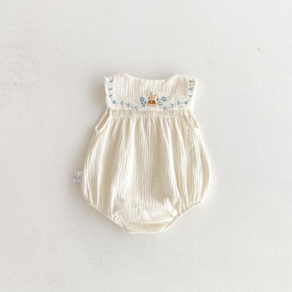 Design Summer Baby Kids Girls Sleeveless Flowers Pattern Bodysuit, MyKids-USA®, Baby & Children's One-Pieces, MyKids-USA -  -  -  -  -  -  - .