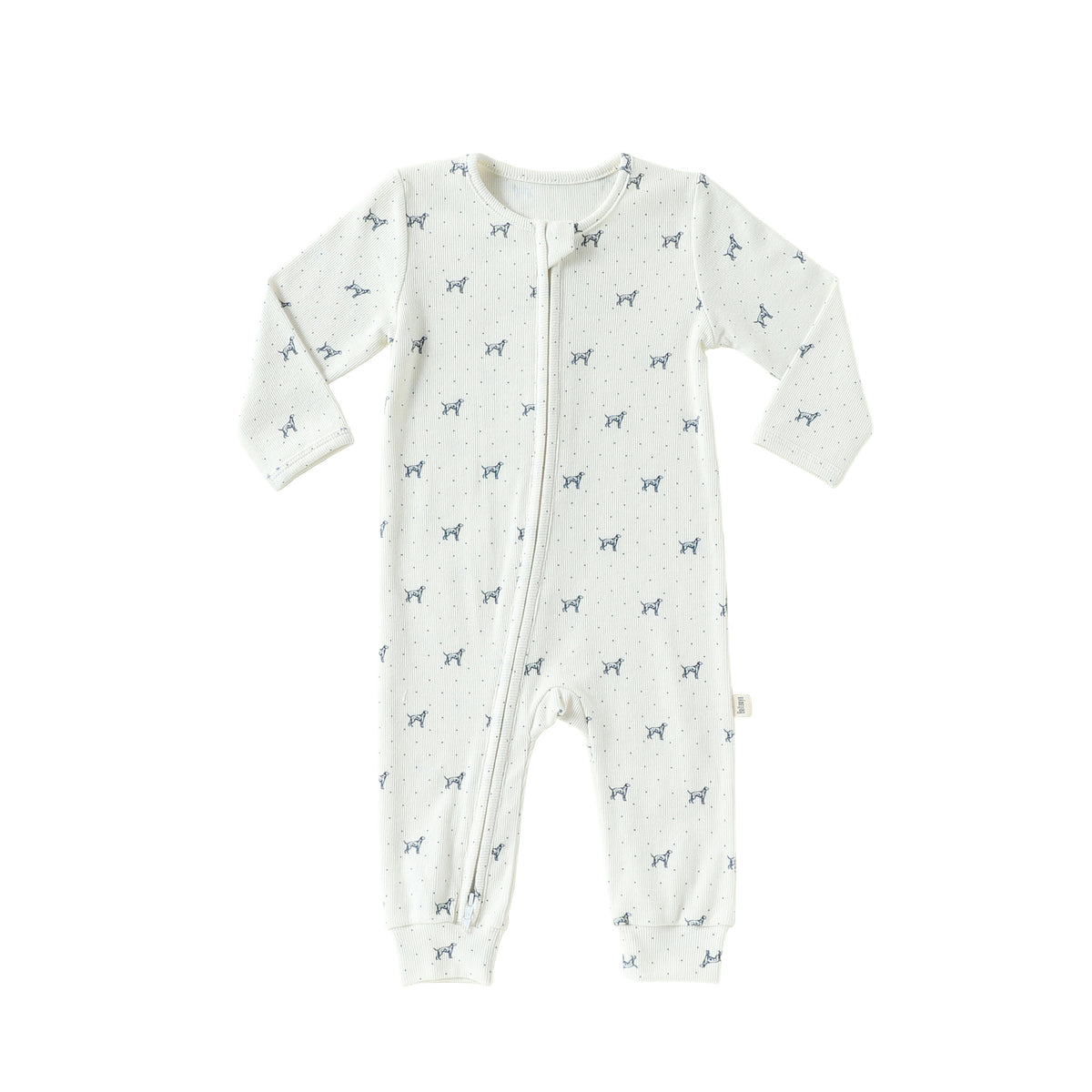 MyKids-USA® Autumn Arrival Baby Kids Unisex Long Sleeves Cartoon Pattern Zip-up Rompers