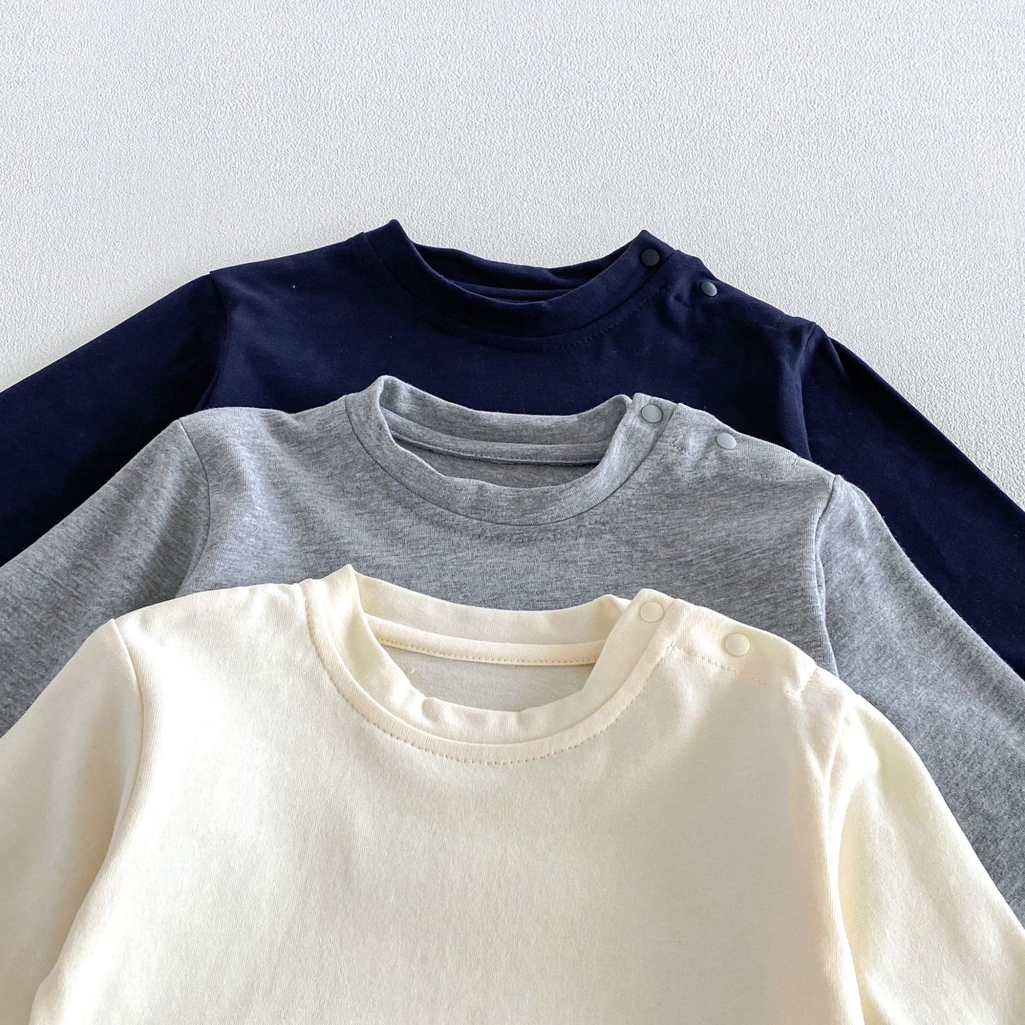 MyKids-USA® Autumn and Spring Arrival Solid Color Long Sleeves Sweatshirt for Kids
