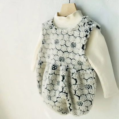 Autumn and Spring Arrival Baby Girls Flowers Pattern Sleeveless Crew Neck Bodysuit, MyKids-USA®, Bodysuits, MyKids-USA -  -  -  -  -  -  - .