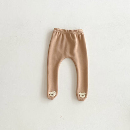 Autumn and Winter Arrival Cute Cartoon Style Animals Pattern Baby Leggings, MyKids-USA®, Leggings, MyKids-USA - Size/Age - 66 (3-6M) - Color - Coffee -  -  - TR2511102310-A