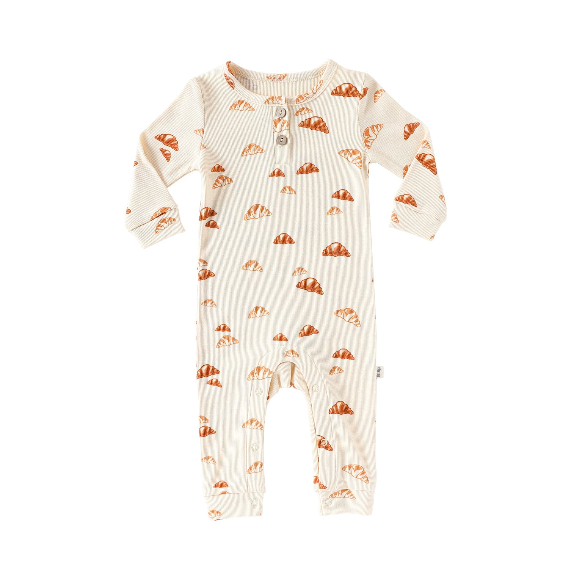 Autumn Arrival Baby Unisex Long Sleeves Casual Geometric Pattern Crew Neck Rompers, MyKids-USA®, Baby One-Pieces, MyKids-USA - Size/Age - 66 (3-6M) - Color - Apricot -  -  - TR2509022136-A