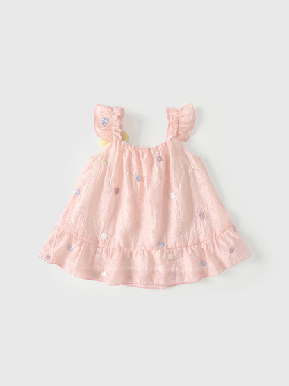 Design Summer Baby Kids Girls Sleeveless Flowers Pattern Dress, MyKids-USA®, Baby & Children's Dresses, MyKids-USA -  -  -  -  -  -  - .